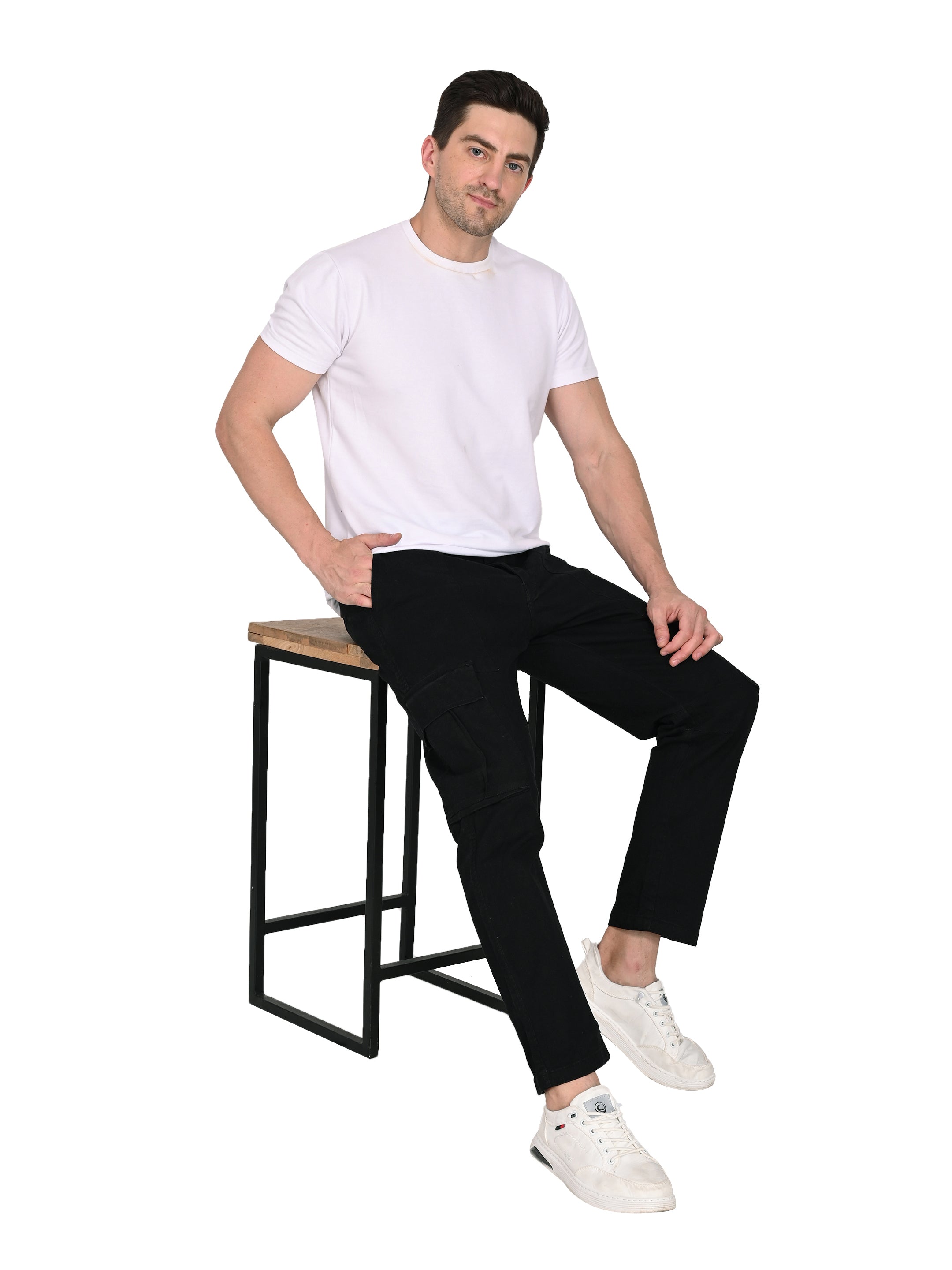Classic Cargo Pants – black