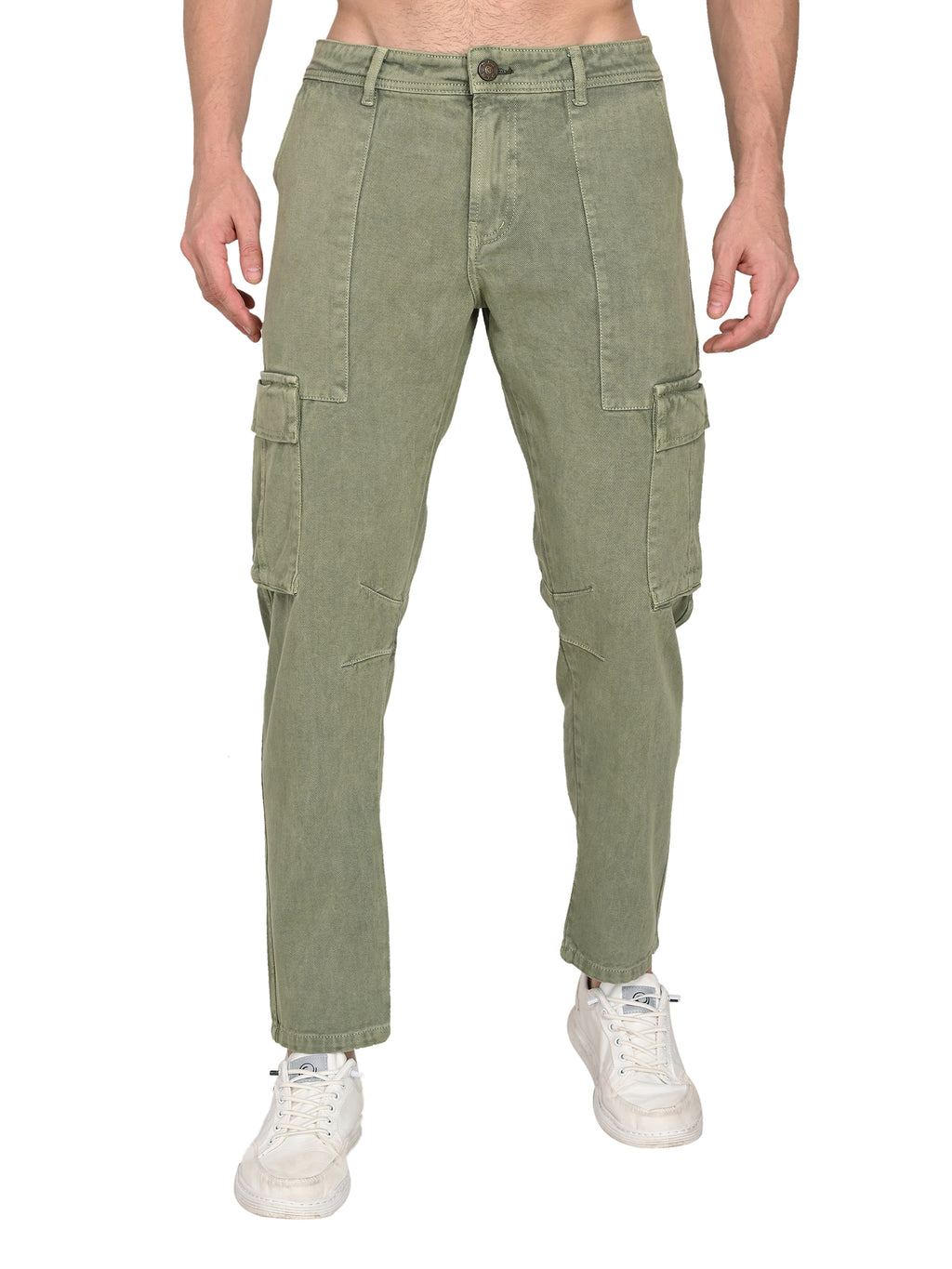 Classic Cargo Pants – olive green