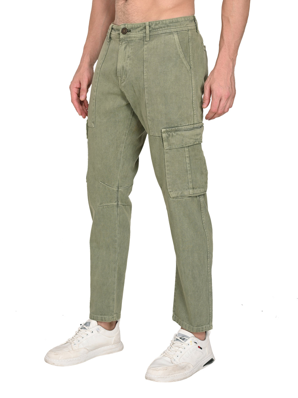 Classic Cargo Pants – olive green