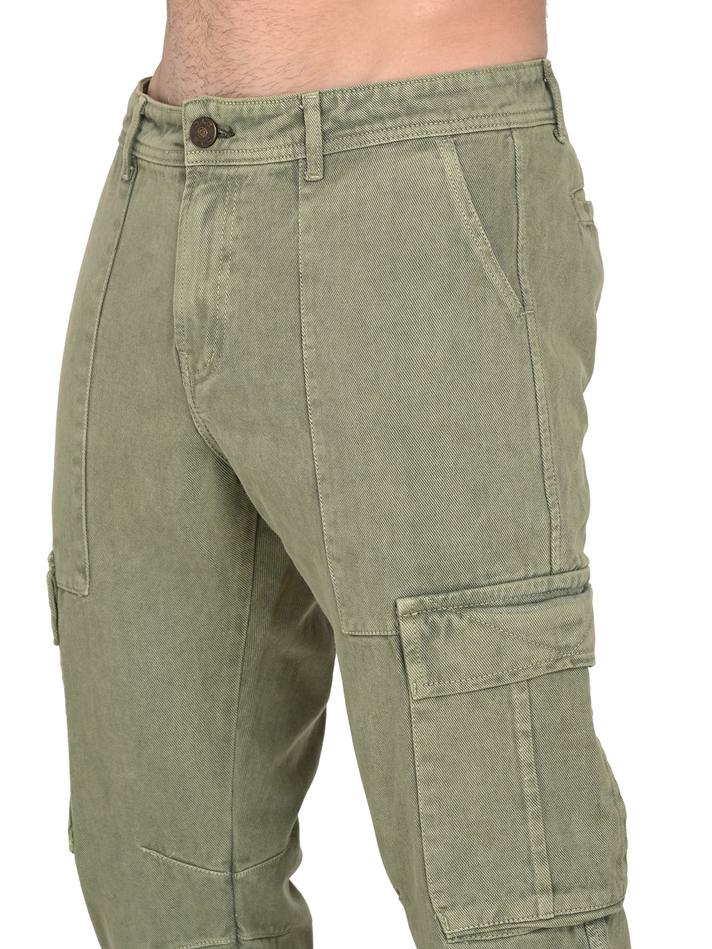 Classic Cargo Pants – olive green