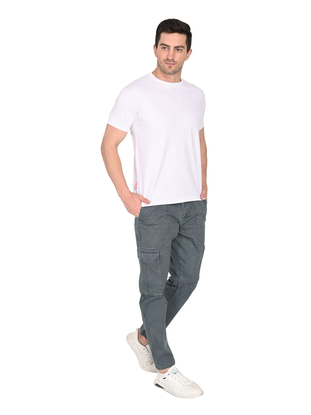 Classic Cargo Pants – Dark Grey