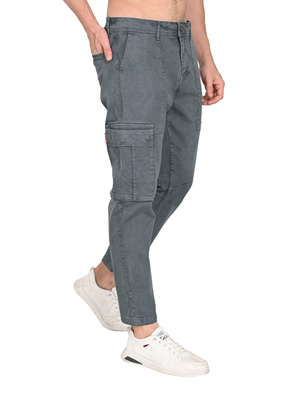 Classic Cargo Pants – Dark Grey