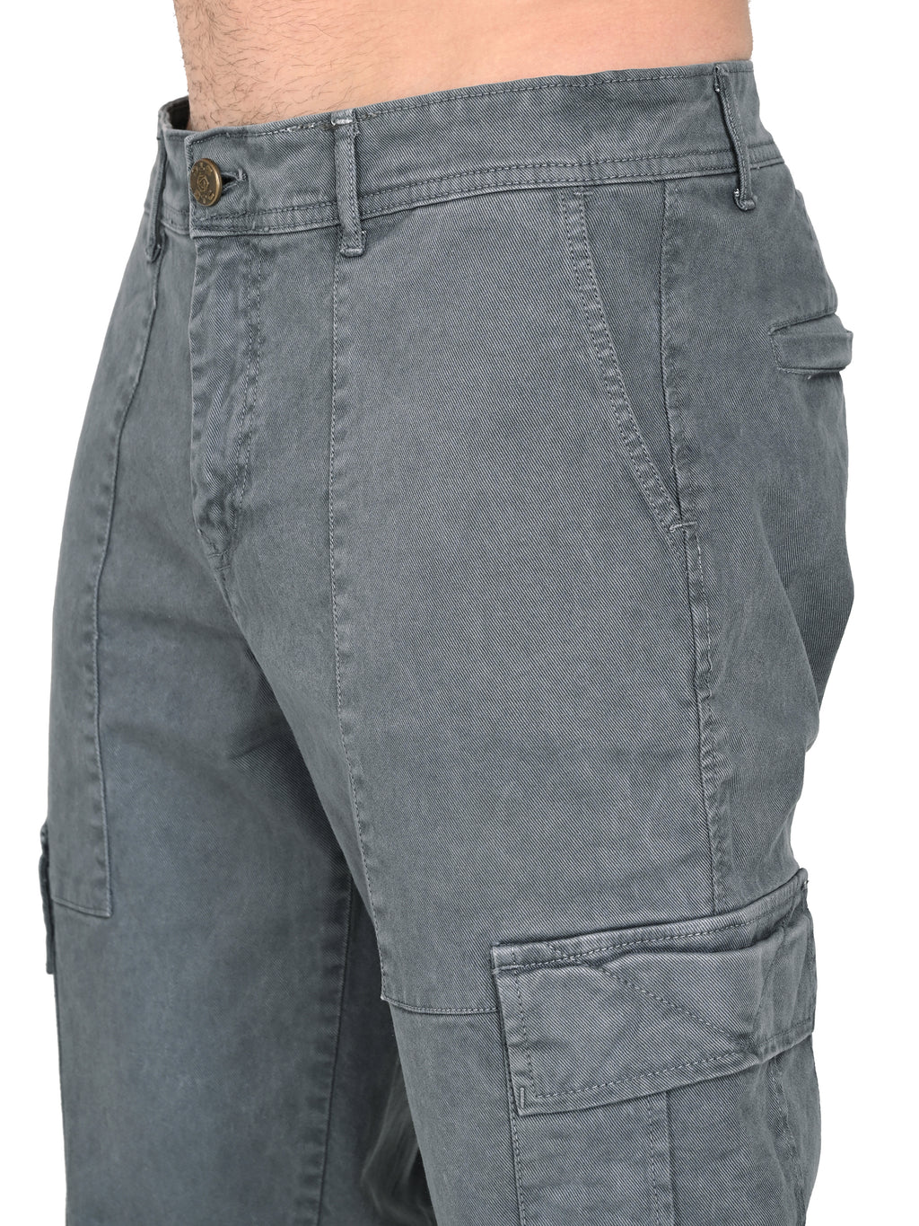 Classic Cargo Pants – Dark Grey