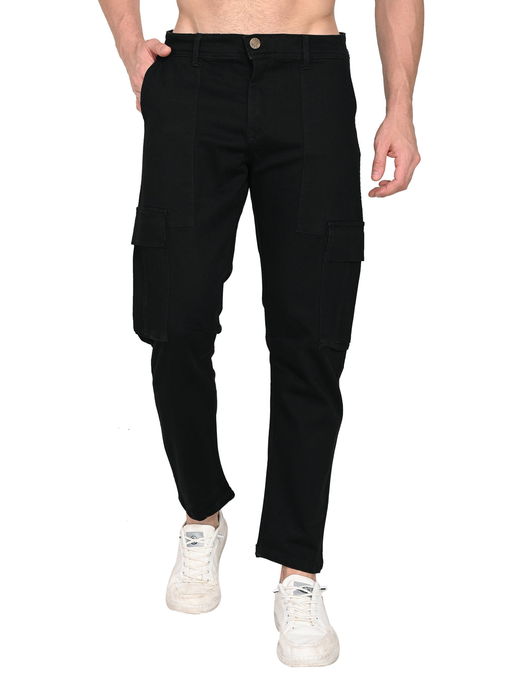 Classic Cargo Pants – Black