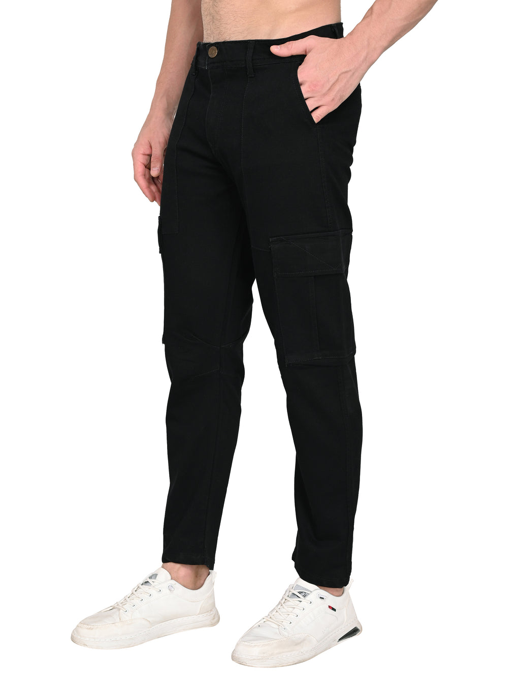 Classic Cargo Pants – Black