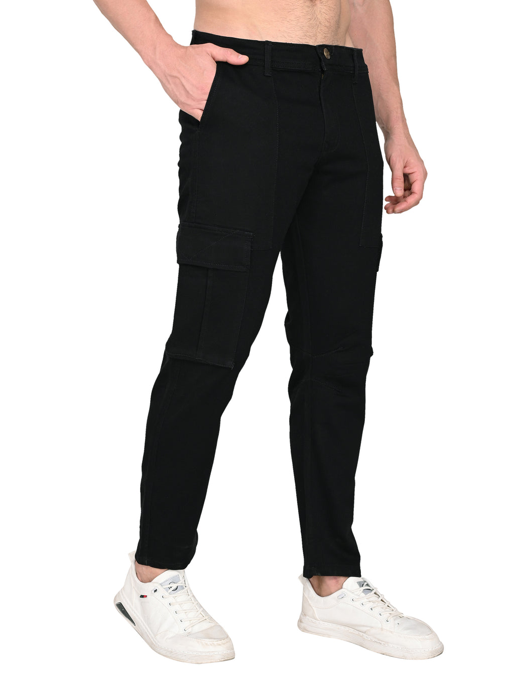 Classic Cargo Pants – Black