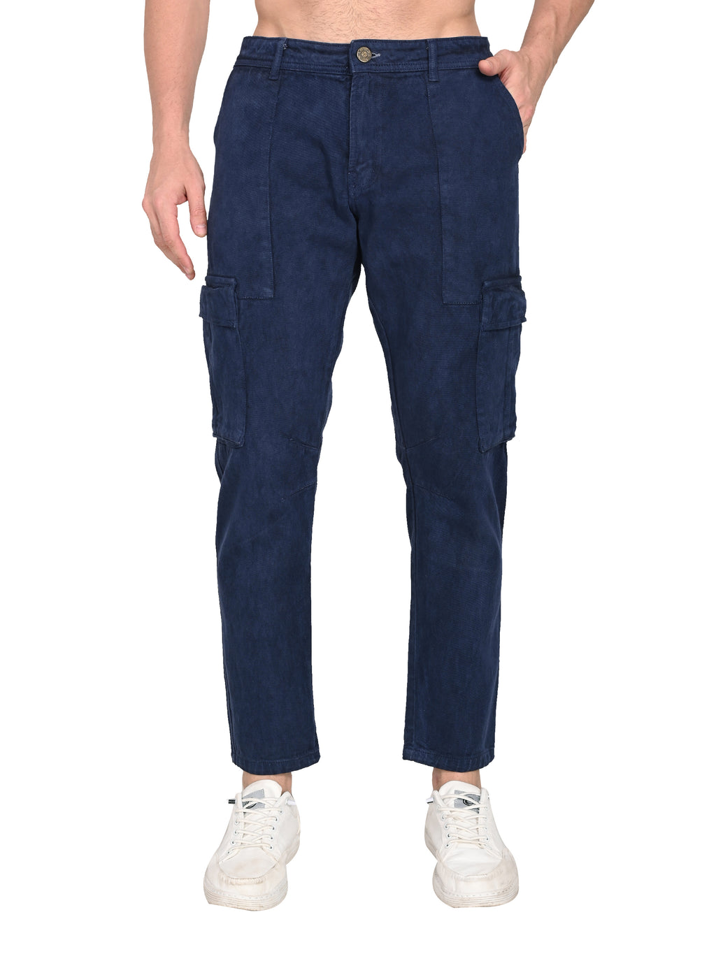 Classic Cargo Pants – Blue