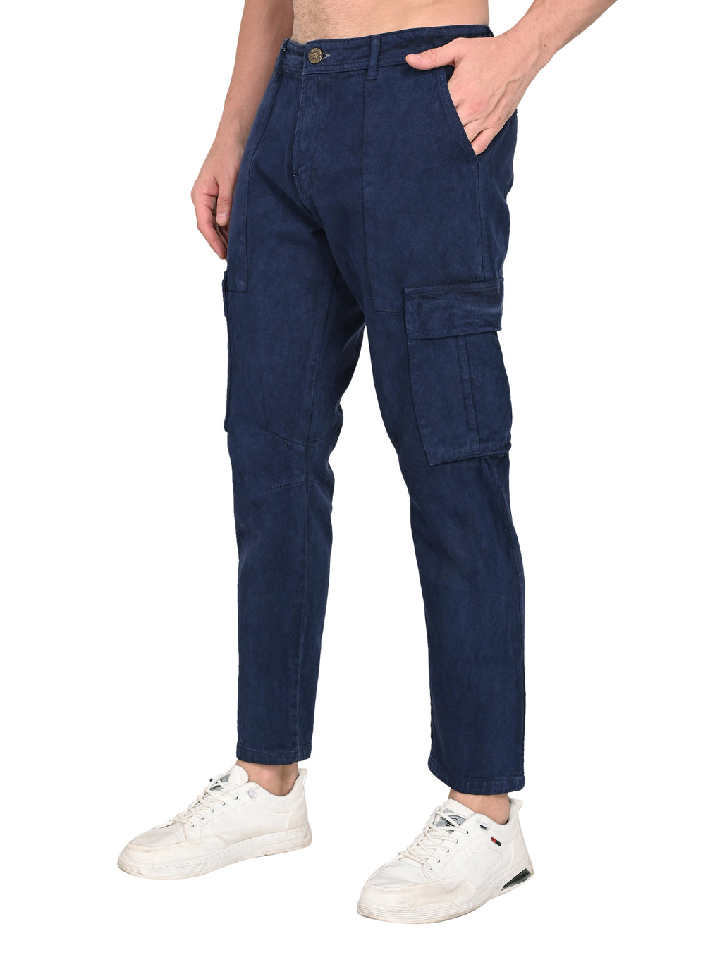 Classic Cargo Pants – Blue