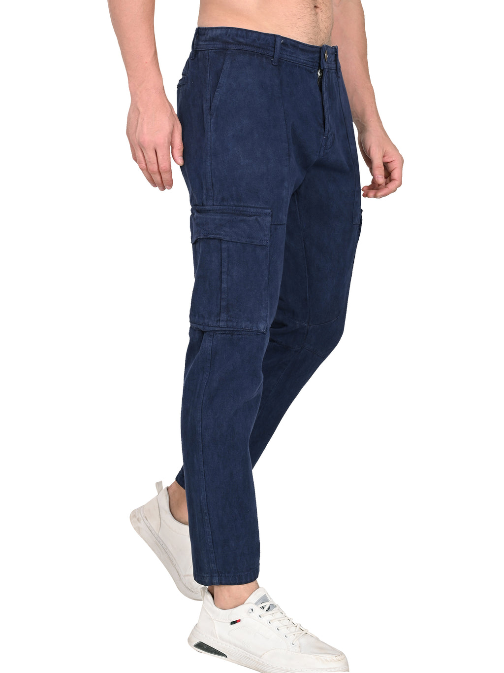 Classic Cargo Pants – Blue