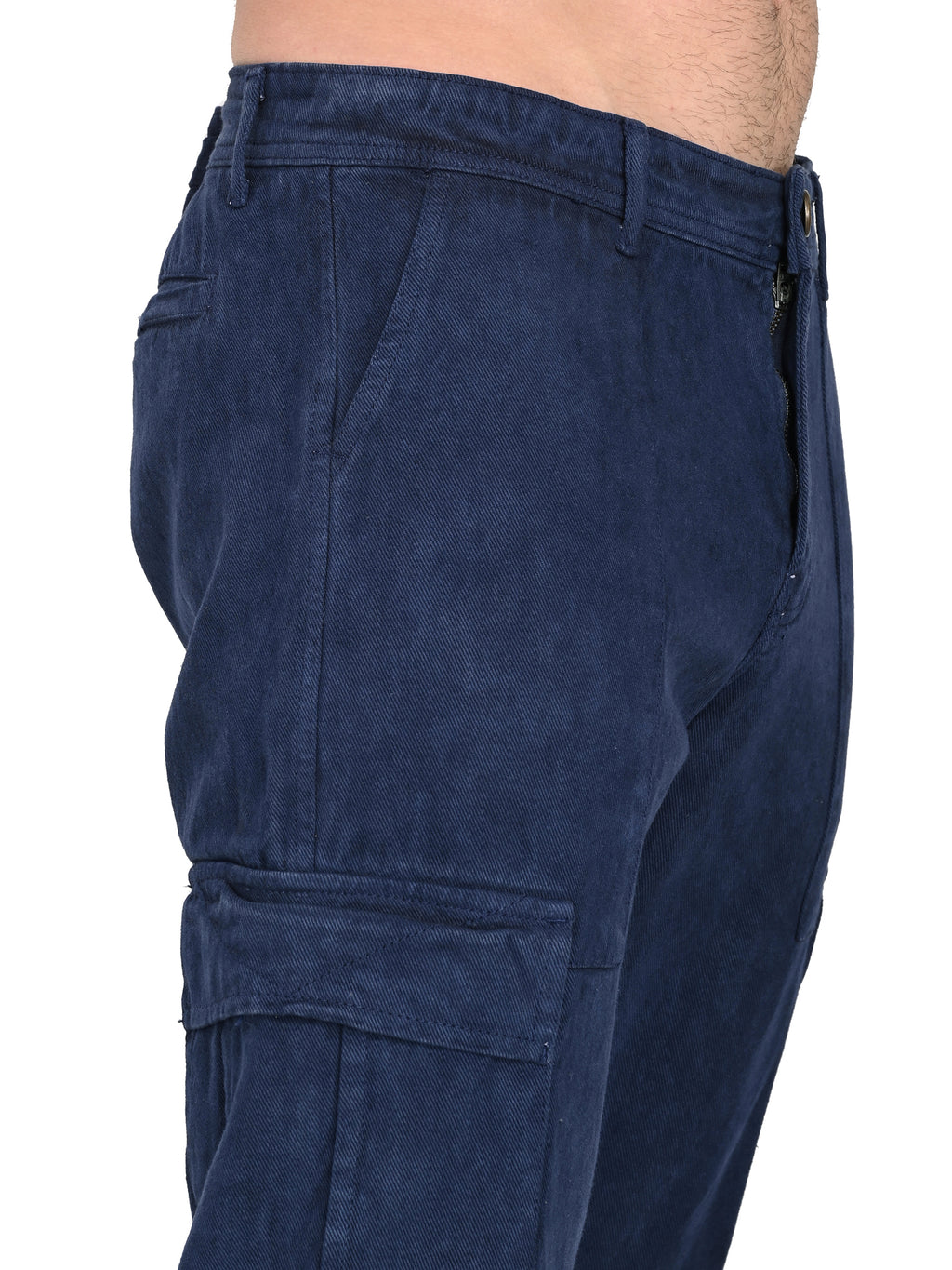 Classic Cargo Pants – Blue