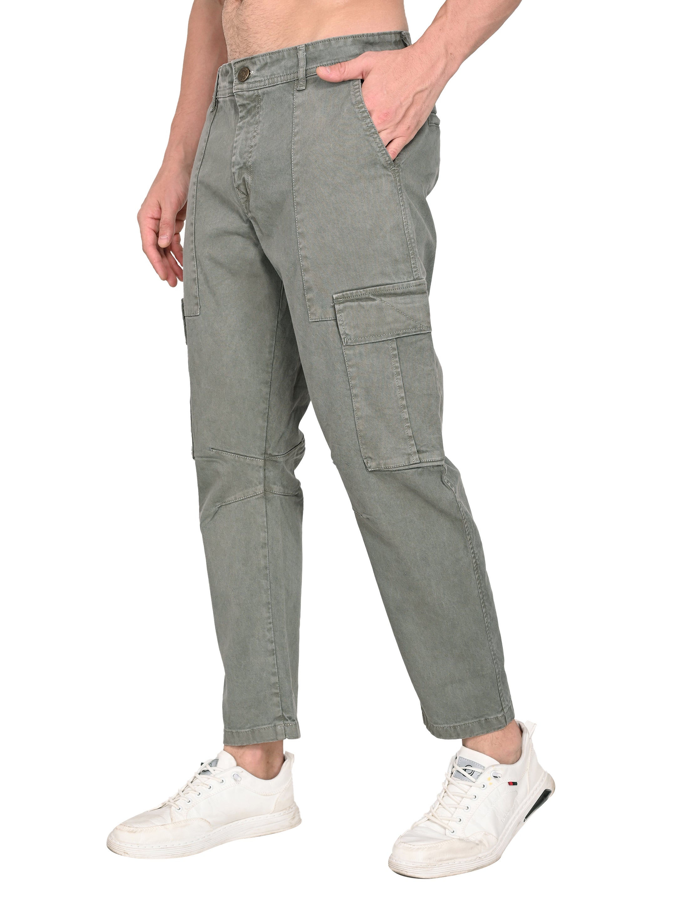 Classic Cargo Pants – light Grey