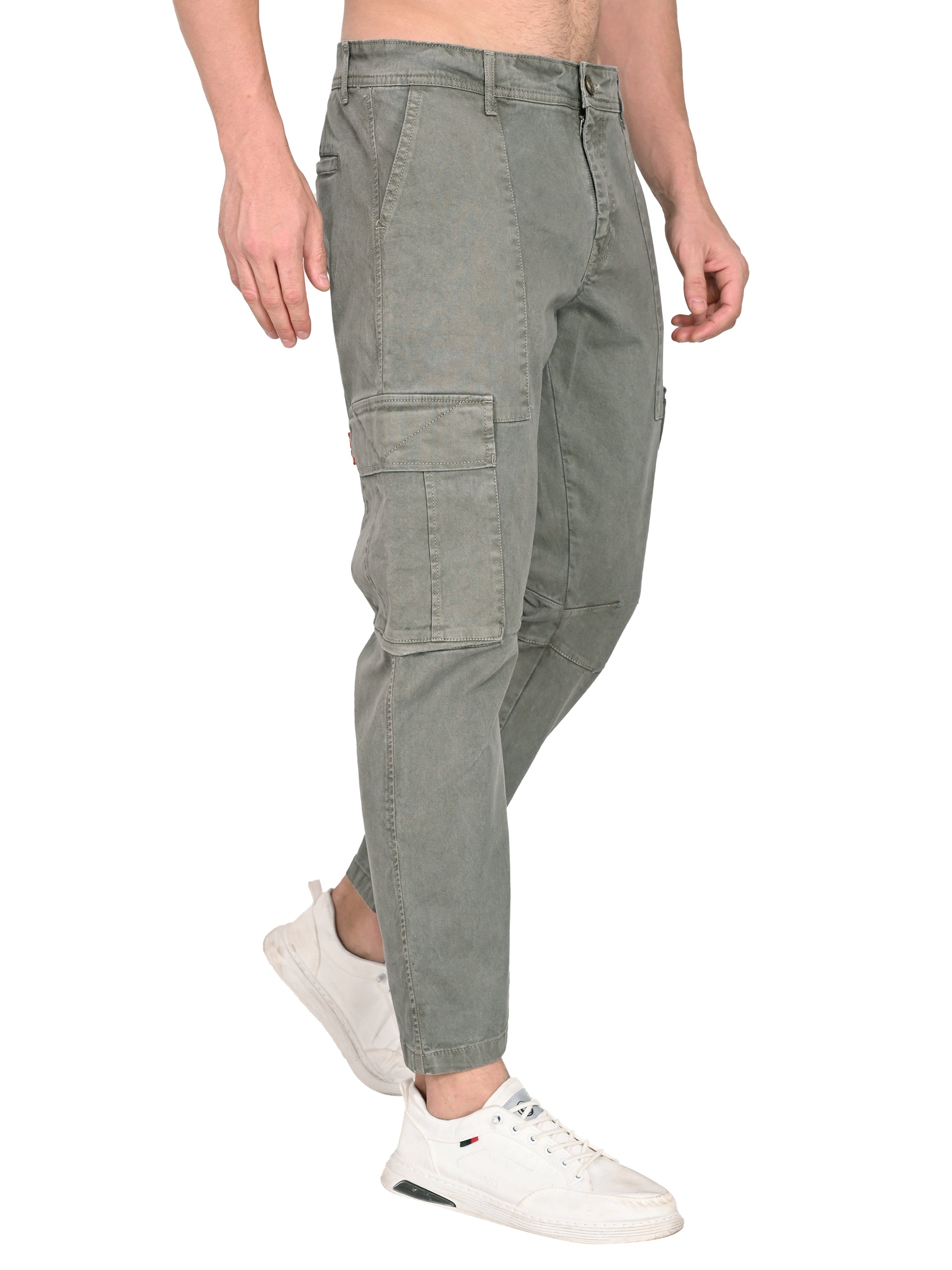 Classic Cargo Pants – light Grey