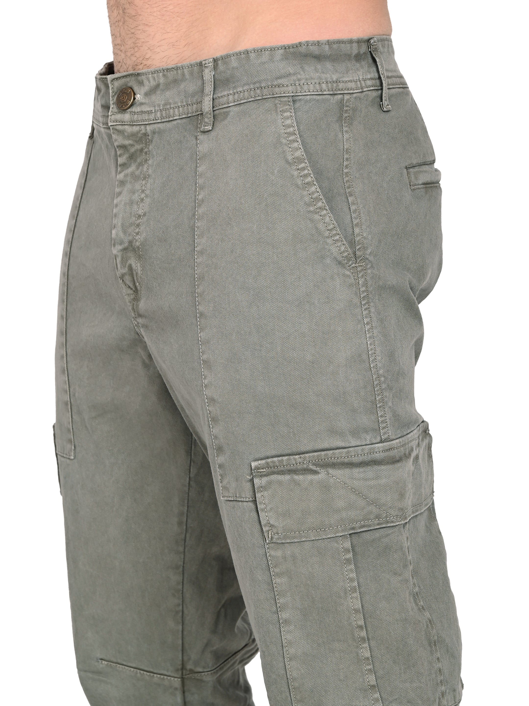 Classic Cargo Pants – light Grey