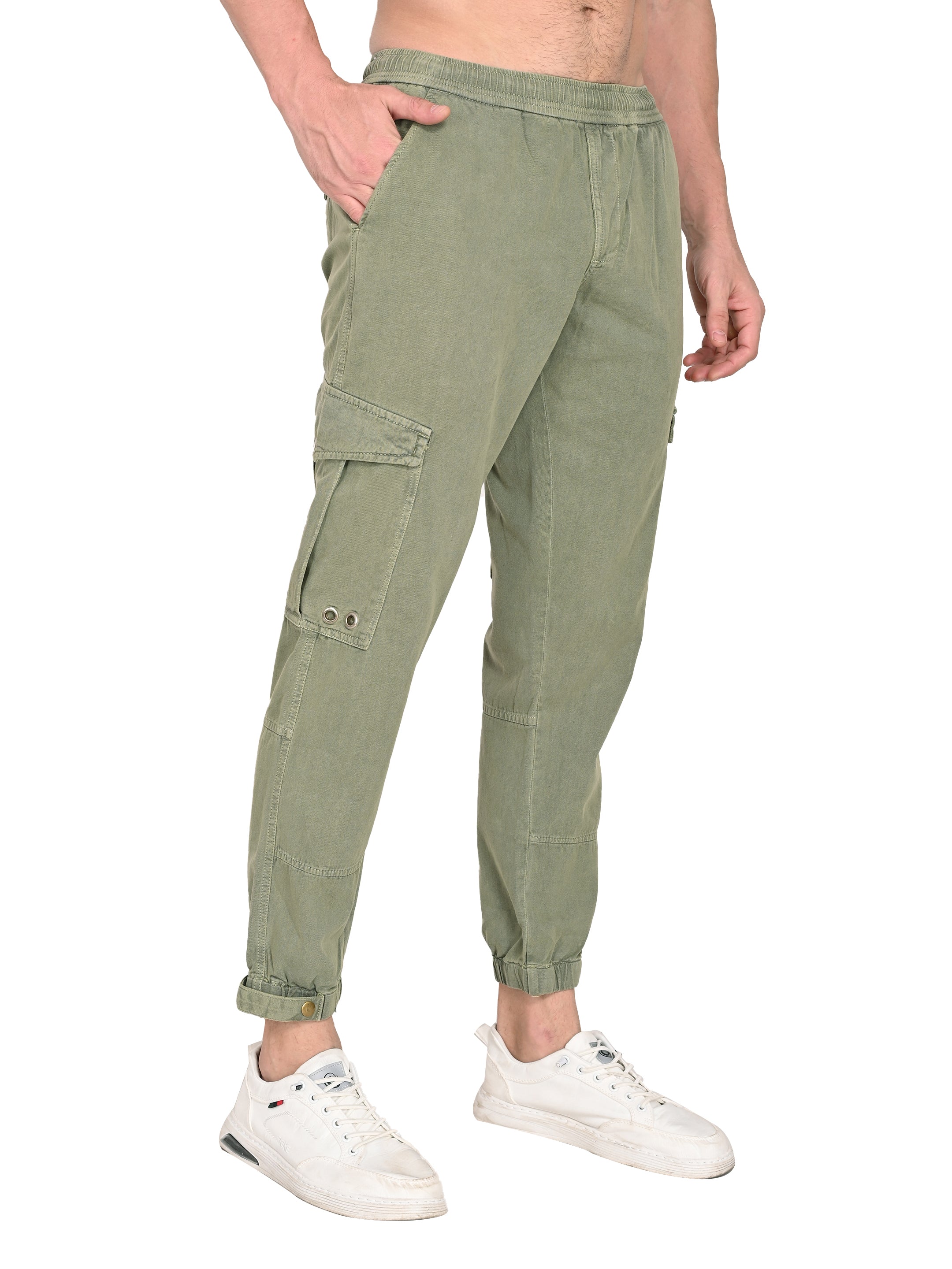 Tactical Cargo Pants –  light grey