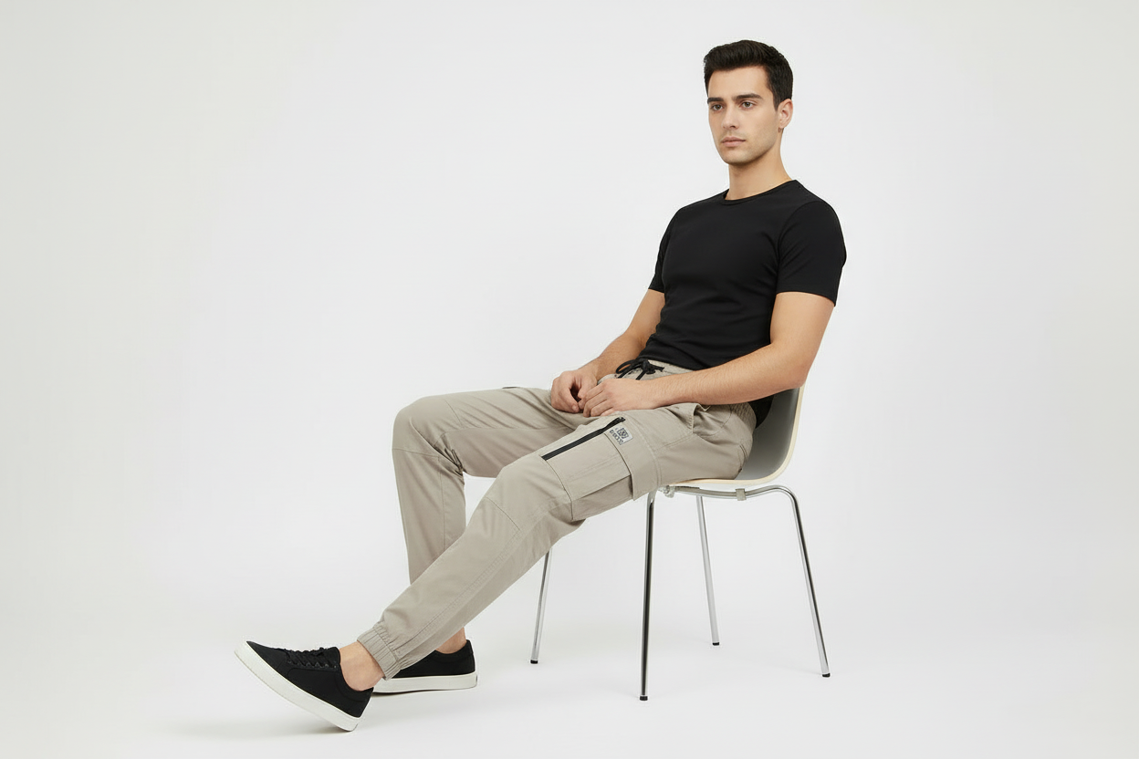 Grey Urban Cargo Pant