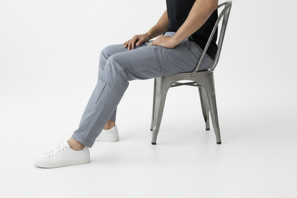 Silver Grey Urban Cargo pant