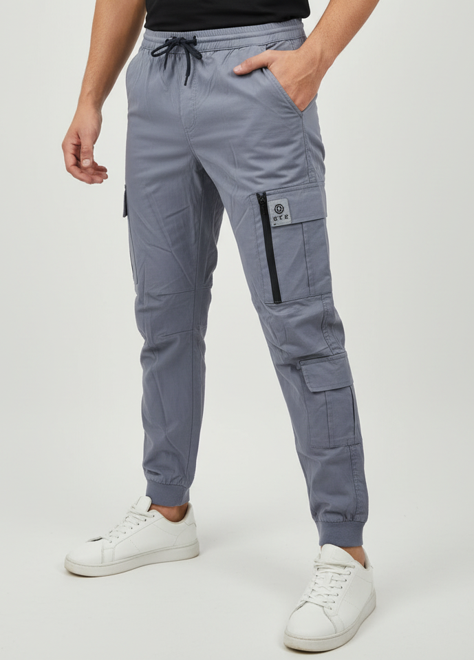 Silver Grey Urban Cargo pant