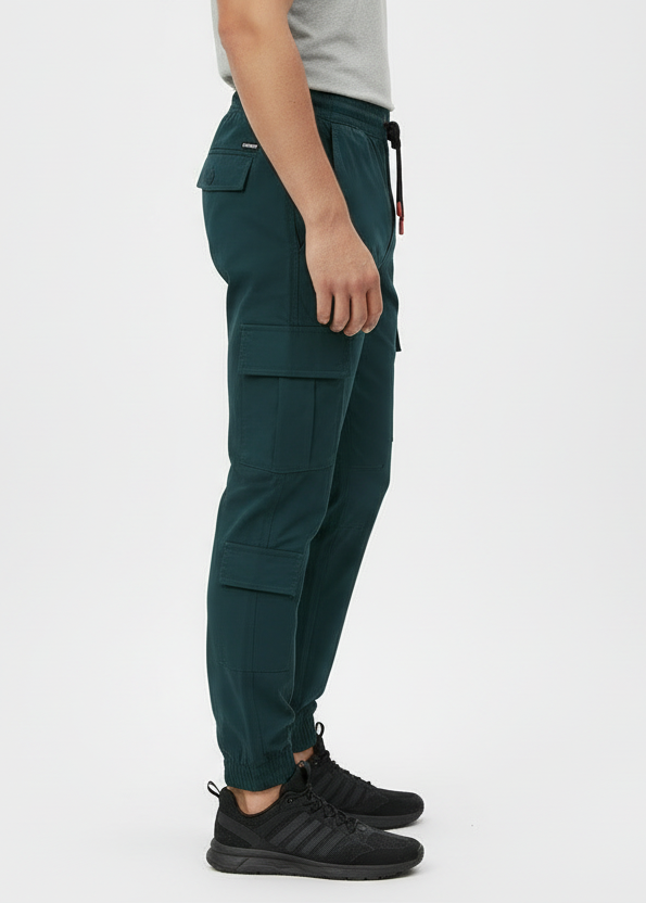 Teal Blue Urban Cargo Pant