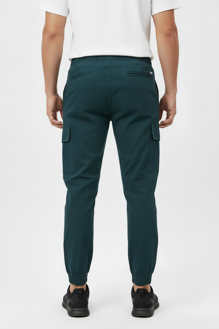 Teal Blue Urban Cargo Pant