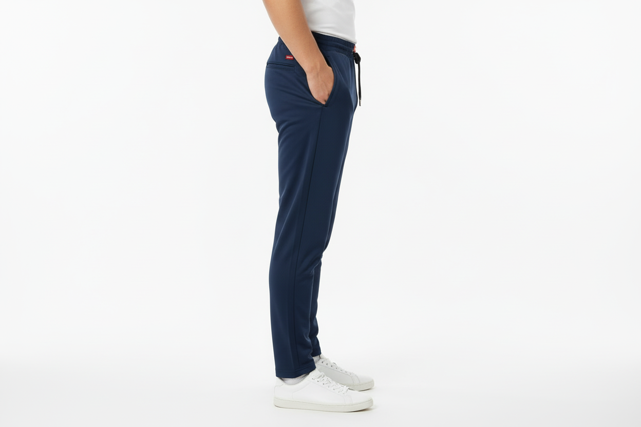 Plain Track Pant – Comfort (Blue)