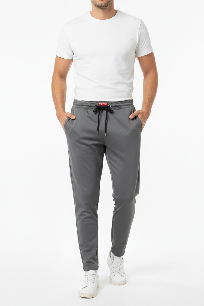 Plain Track Pant – Comfort (Grey)
