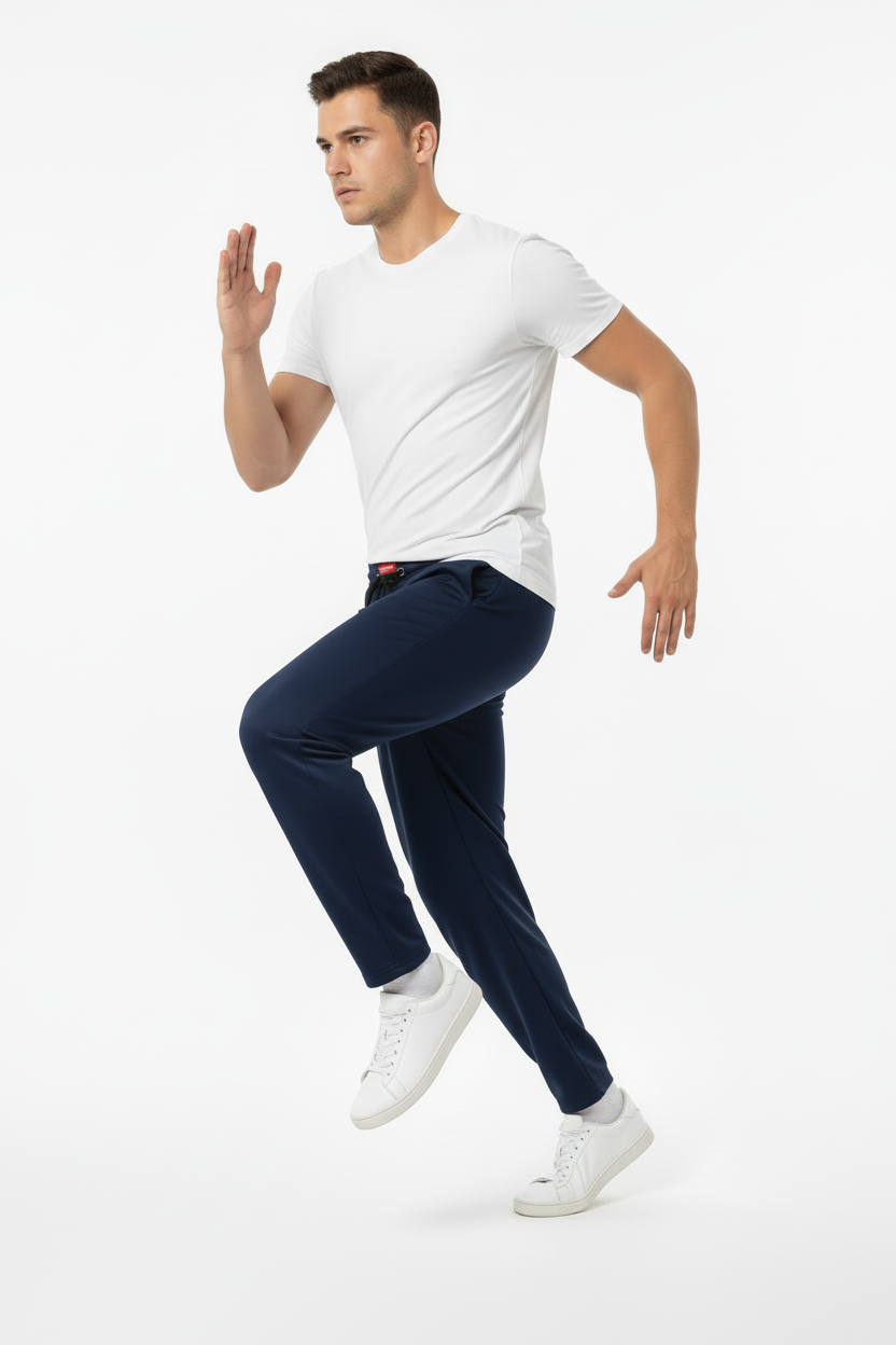Plain Track Pant – Comfort (Blue)