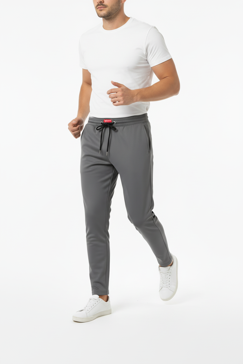 Plain Track Pant – Comfort (Grey)