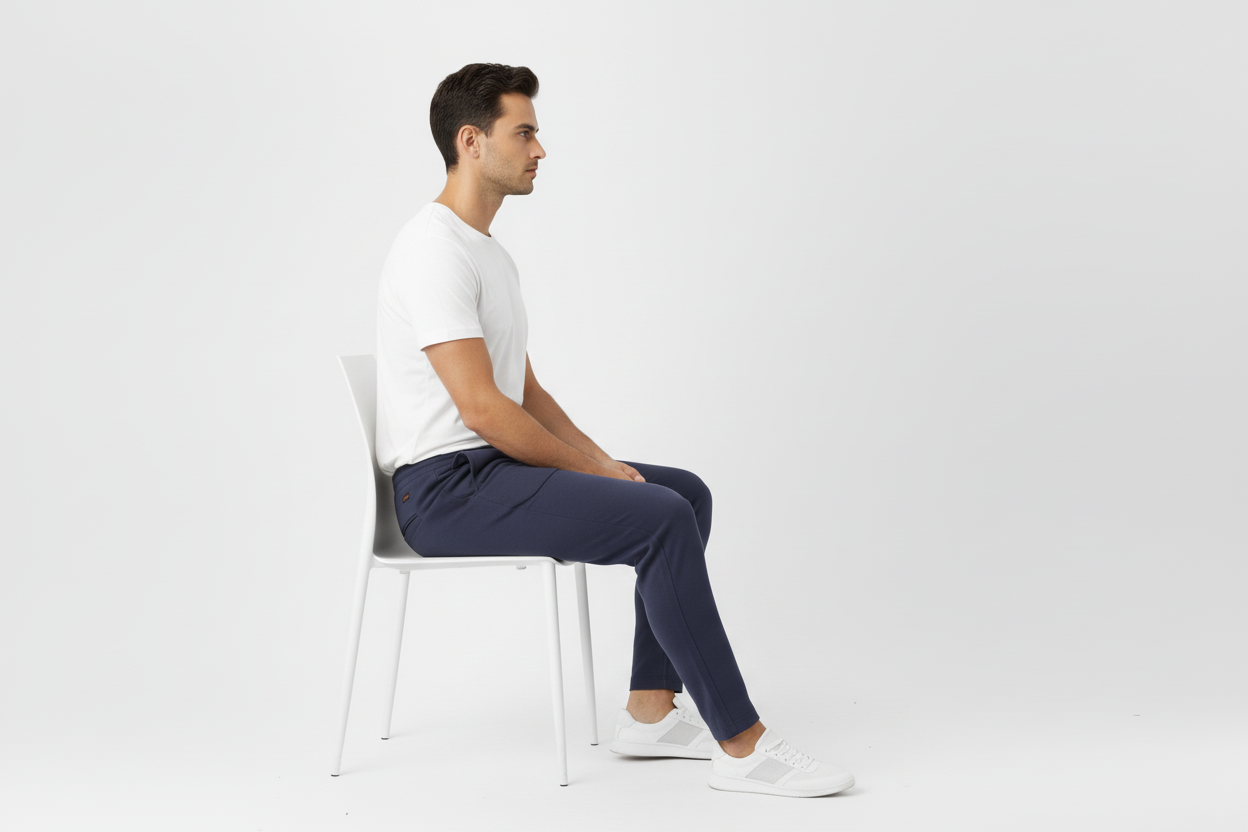 Loose Fit Track Pant – Carrot style(Blue)