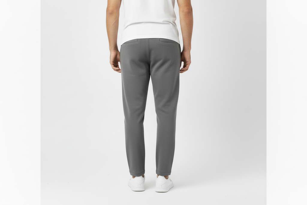 Loose Fit Track Pant – Carrot fit(Grey)