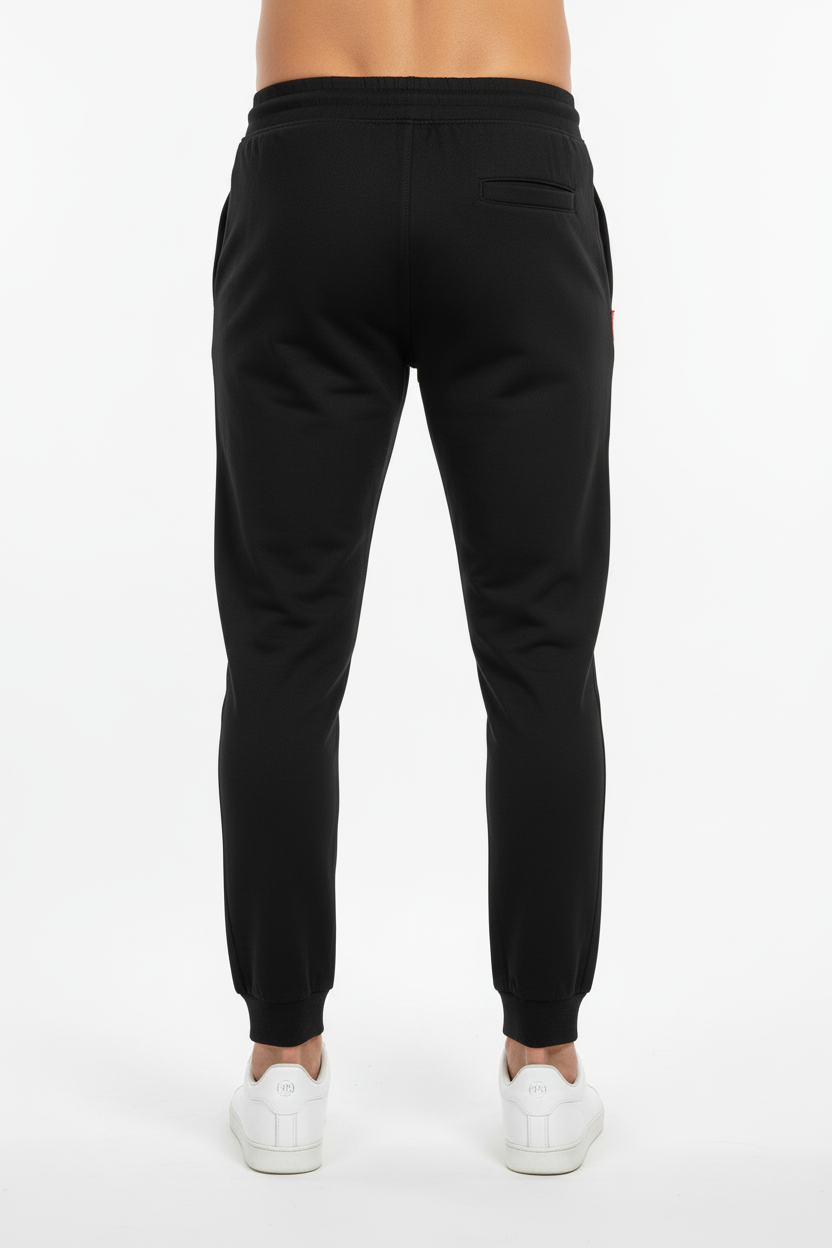 Panel Design Jogger – Tapered Fit (black)