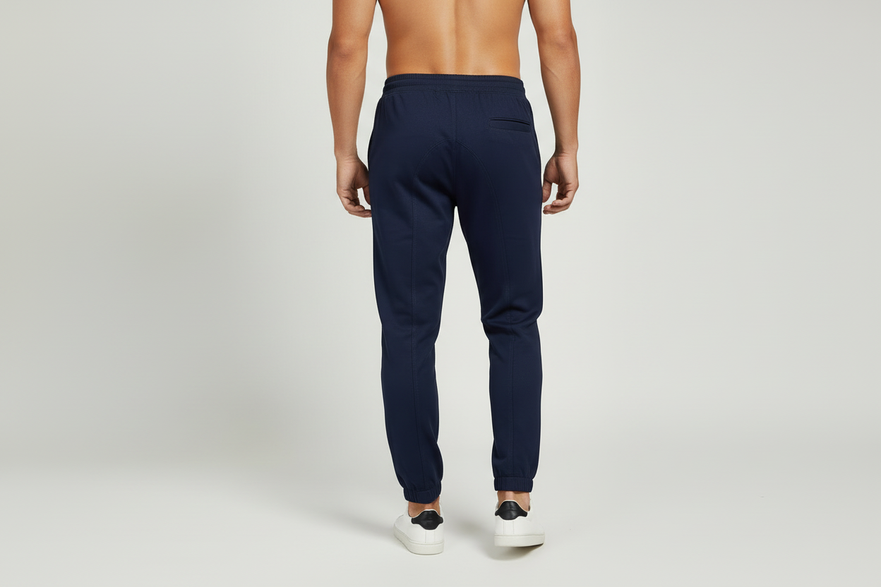 Panel Design Jogger – Tapered(Navy Blue)