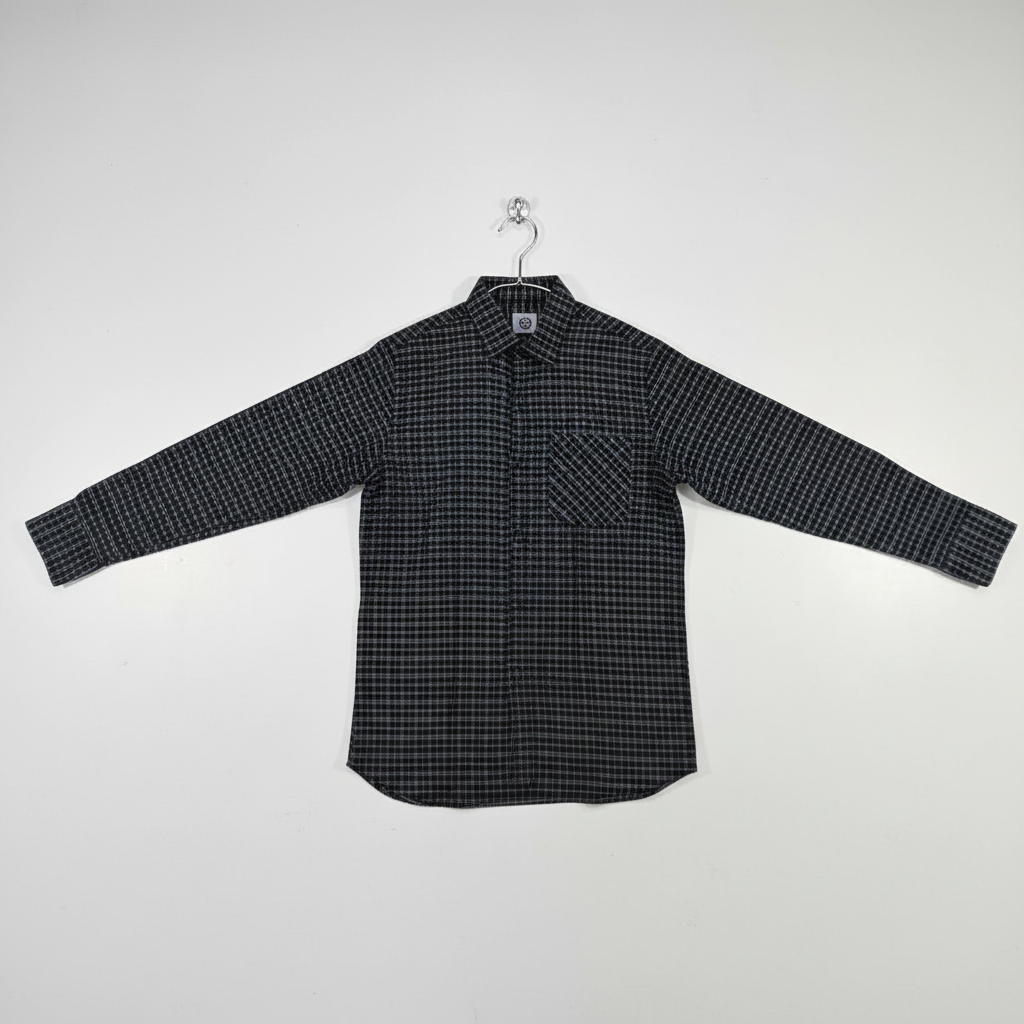 Small Checks Full Sleeve casual slimfit shirt